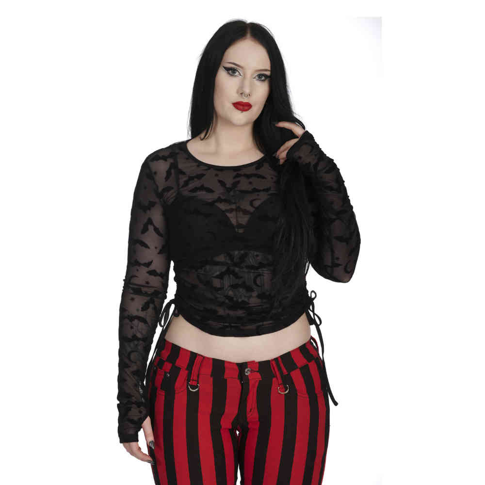 Banned - Groove Is All Around Longsleeve top - Zwart